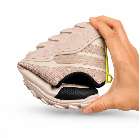 Suela flexible vs rígida: qué cambia al caminar