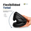 Zapatillas minimalistas negras de estilo urbano ZZFABER Easy I, calzado elástico totalmente flexible para libre movimiento del pie en Chile.