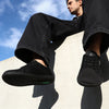 Saguaro Luck I negro usabilidad lifestyle — zapatilla barefoot casual negra en uso diario urbano Chile