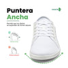 Saguaro Luck I blanco — zapatilla barefoot casual urbana lifestyle fondo neutro