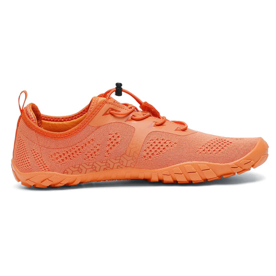 Zapatilla Smart I naranja vista lateral.