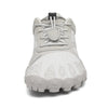Zapatilla barefoot Saguaro Vitality III gris vista frontal mostrando puntera ancha