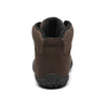 Saguaro Vitality V café — bota barefoot trekking vista frontal puntera ancha