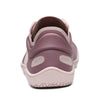 Zapatilla barefoot urbana trasera rosa, suela delgada zero drop.