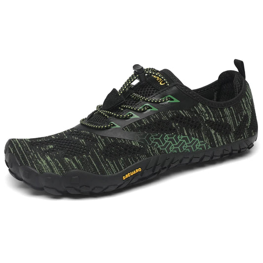 Saguaro Smart II verde outlet vista principal — zapatilla barefoot deportiva verde minimalista Chile