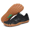 Suela de las Saguaro Vitality III caqui con patrón flexible y tracción barefoot.