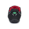 Saguaro Vitality IV rojo vista trasera mostrando talón reforzado y estable.