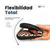 Zapatilla animal print para mujer ZZFABER Dance I en diseño ballerina minimalista, calzado respetuoso ultra flexible de horma ancha en Chile.