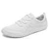 Zapatilla barefoot outdoor blanca Saguaro Forestep para senderismo.