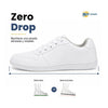 Zapatos de horma ancha para mujer ZZFABER Easy I blancos, zapatillas casuales con flexibilidad garantizada disponibles en Chile.